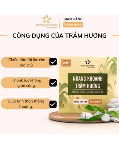 Nhang Vòng Trầm Hương Sạch 72h - Trầm Sạch - 100% Không Hóa Chất