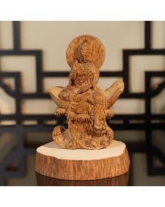 Tượng Phật Trầm Hương Phật Bà Quan Âm Rưới Nước Cam Lồ