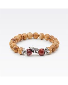 Vòng tay trầm hương Kim Thiềm Đài Các