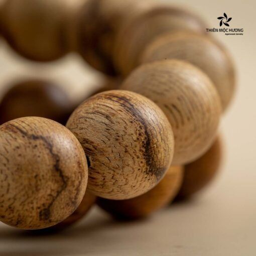 Vòng Trầm Hương Trụ Trúc Đơn