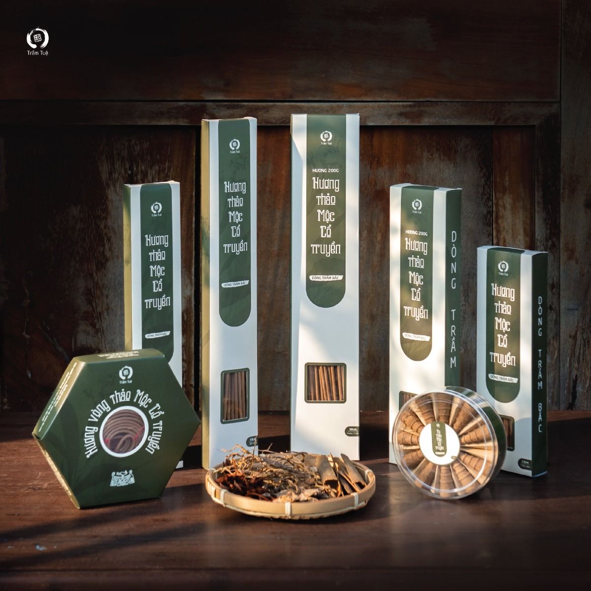 Nhang Vòng Trầm Hương Sạch 72h - Trầm Sạch - 100% Không Hóa Chất