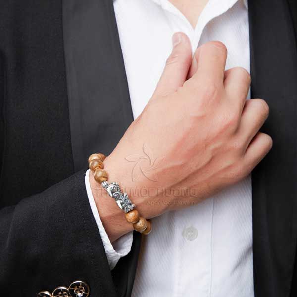 Vòng Trầm Hương 108 Hạt Đơn